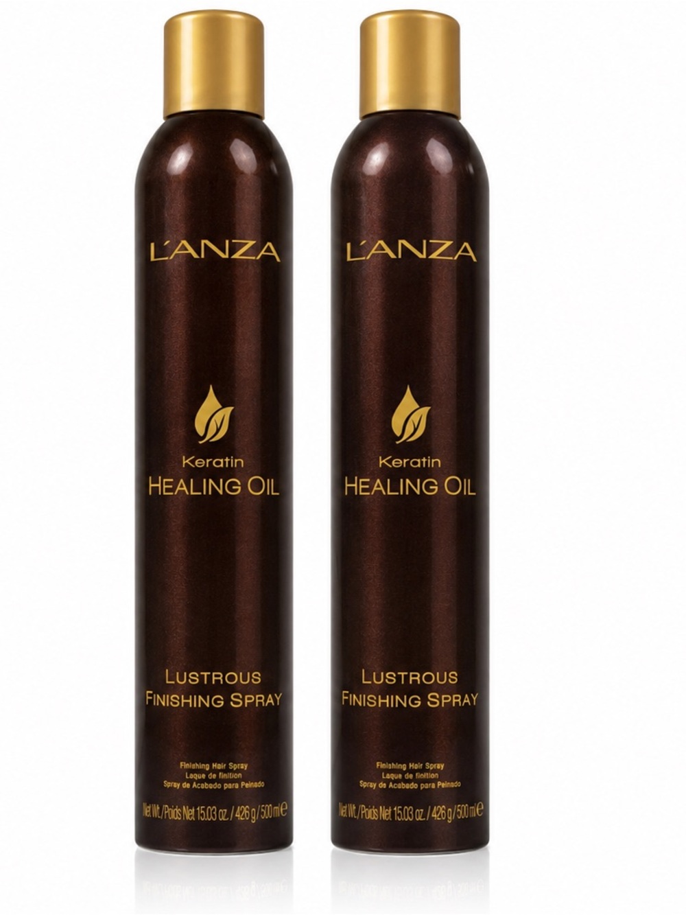 L’ANZA Keratin Healing Oil Lustrous Finishing Spray 10.6 fl oz / 300g New